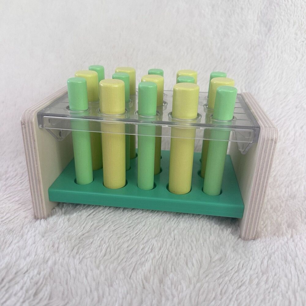 Lovevery Wooden Posting Stand Pegs 22 23 24 months Companion Play Kit